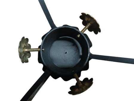 Stojak choinkowy metalowy OZDOBNY z miejscem na wodę