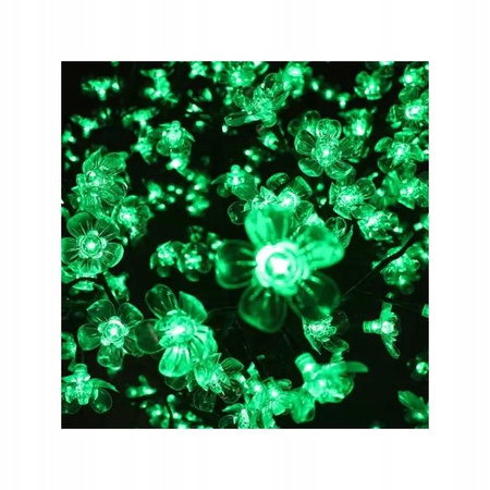 DRZEWKO LED ŚWIECĄCE 180 CM ZIELONE Z FLESHEM