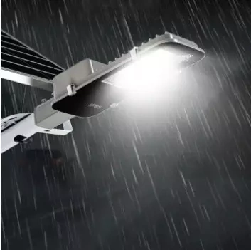 LATARNIA ULICZNA 1500W LAMPA SOLARNA SLIM+PANEL