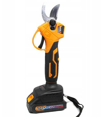 AKUMULATOROWY SEKATOR DO GAŁĘZI 21V 2xAKU MOCNY