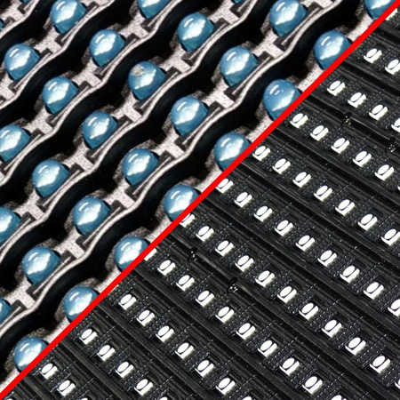 REKLAMA TABLICA LED 132 x 100 cm wyświetlacz ekran