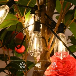 GIRLANDA DEKORACYJNA ŚWIETLNA 10 ŻARÓWEK