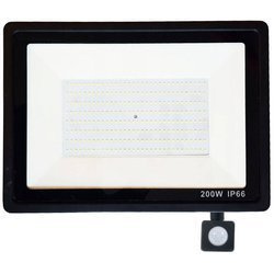 NAŚWIETLACZ Z CZUJKĄ LED 200W HALOGEN LAMPA