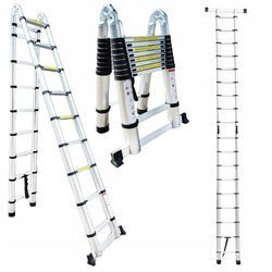 4,4 m DRABINA PODWÓJNA TELESKOPOWA PRZEGUBOWA