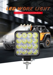 NAŚWIETLACZ LAMPA ROBOCZA 16 LED SZPERACZ 48W